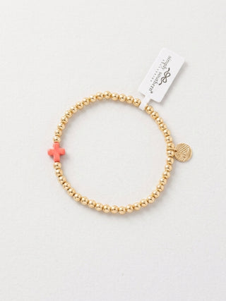 SIMPLY SOUTHERN - BEADED FAITH BRACELETS (16 Colors)