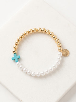 SIMPLY SOUTHERN - BEADED FAITH BRACELETS (16 Colors)