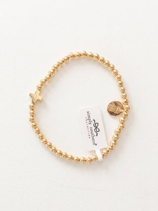SIMPLY SOUTHERN - BEADED FAITH BRACELETS (16 Colors)