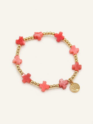 SIMPLY SOUTHERN - BEADED FAITH BRACELETS (16 Colors)