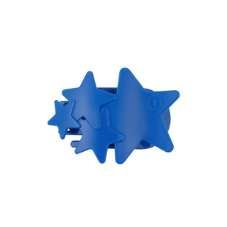 Teleties Blue Shooting Star Flat Hair Clip (4 Sizes)