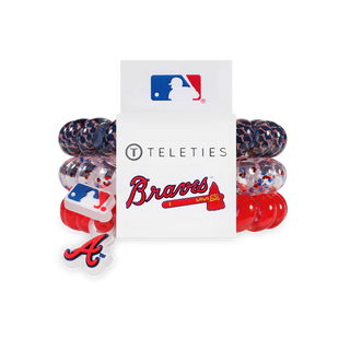 MLB TELETIES HAIR CLIPS AND TIES COLLECTION! (3 Team Options)