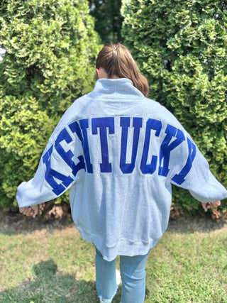 SIMPLY SOUTHERN "KENTUCKY" MOCK NECK OVERSIZED SWEATSHIRT ONE SIZE