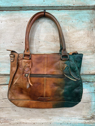 BED STU "Rockababy" Shoulder/Crossbody Bag in Seagrass Stone TD