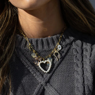 ORIGAMI OWL SMALL PAPERCLIP CHARM NECKLACE CHAIN