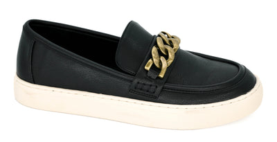 Corkys "Chain Reaction" Loafer in Black