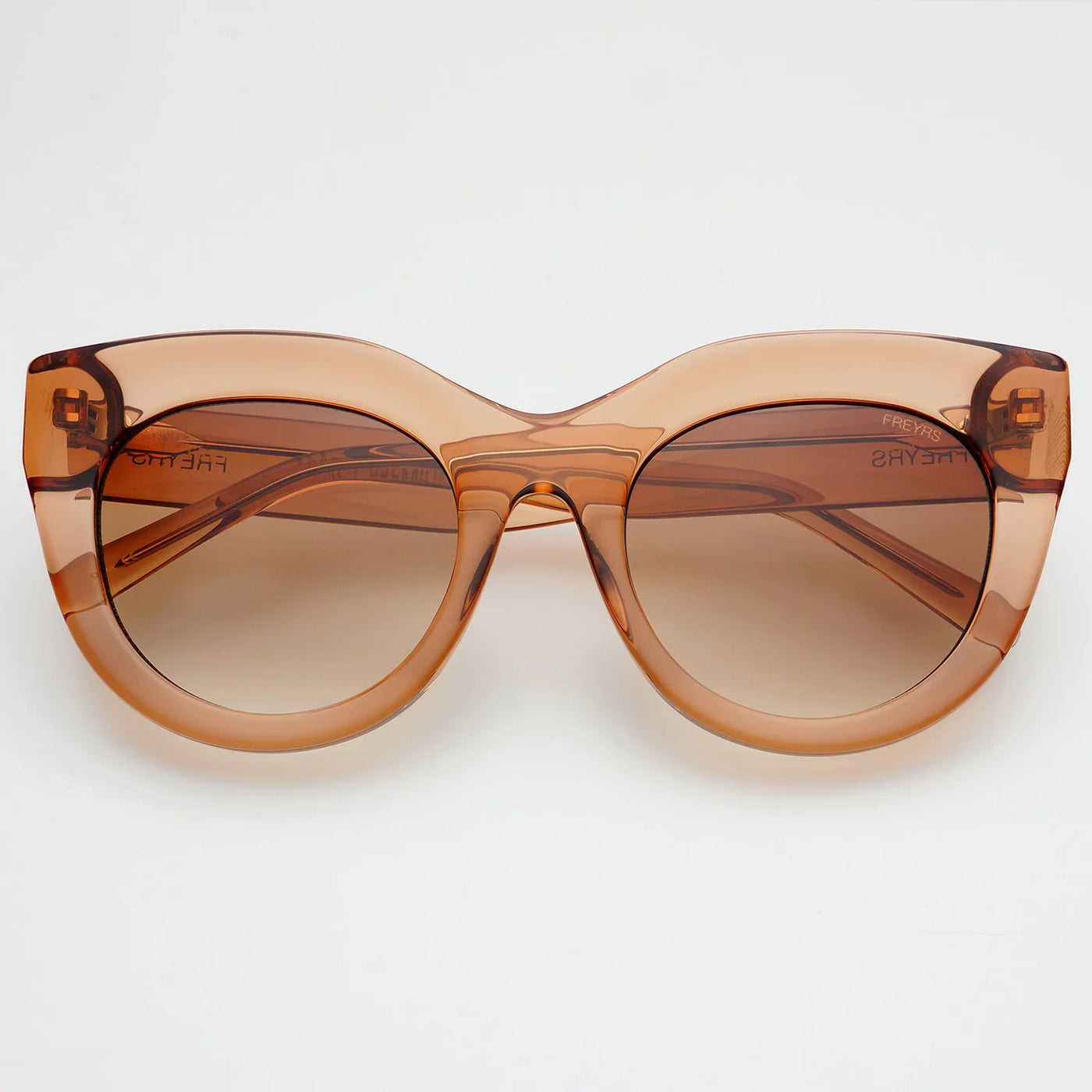 CHARLOTTE in Brown by Freyrs Eyewear