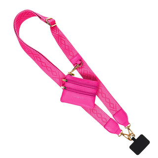 Magenta Clip & Go Strap w/Zippered Pouch Classic