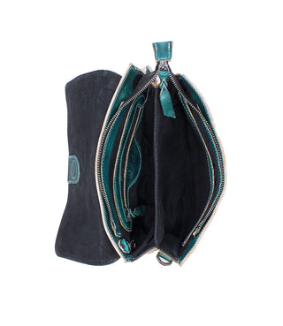 BedStu "Cleo" in Nectar Lux Arctic Teal Rustic*