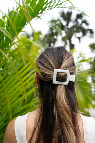 Teleties Medium Flat Square Clip (Color Options)