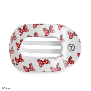 Teleties Minnie Loves Her Bows Flat Round Hair Clip (3 Sizes)