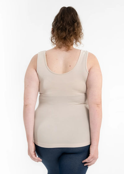 Curvy Sand Reversible Tank by Elietian