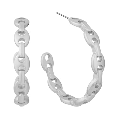 Matte Hoop Earrings (2 Colors)