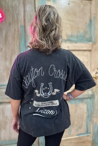 SC Clayton Crossing Tee in Charcoal