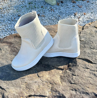 Corkys "Sweater Weather" Boots in Ivory Final Sale