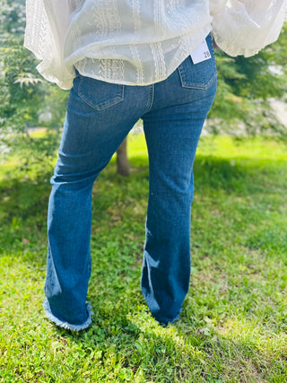 High Rise Bell Bottoms Jeans
