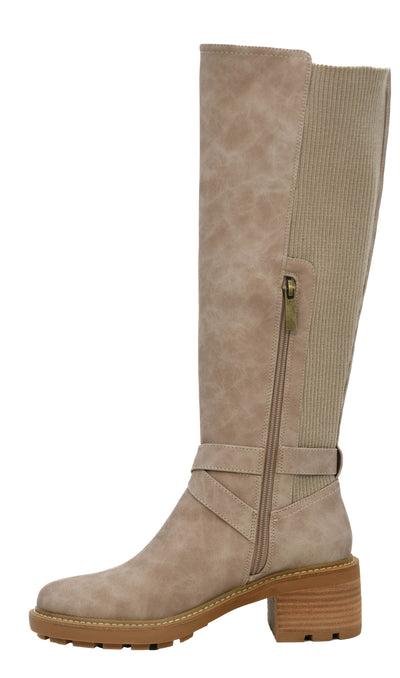 Corkys "High There" in Taupe Tall Boots