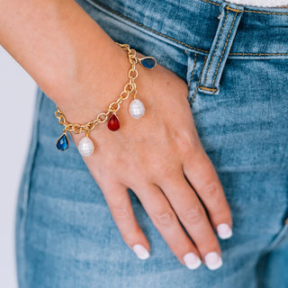 Americana Charm Bracelet by Inspire Designs