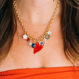 Americana Charm Necklace by Inspire Designs