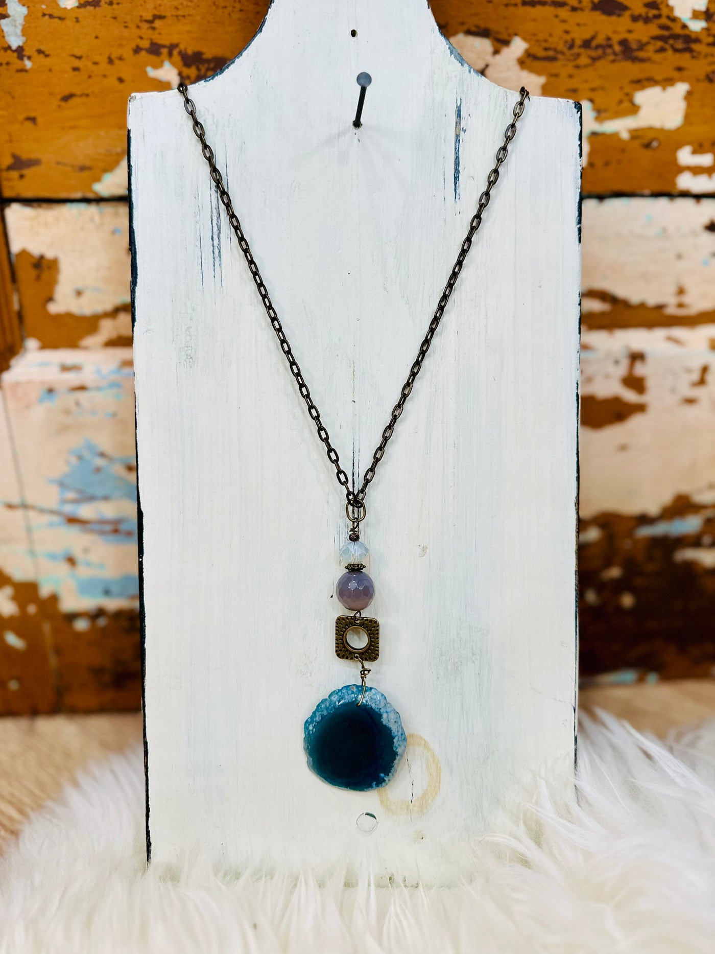 Dark Blue Agate by Scooples