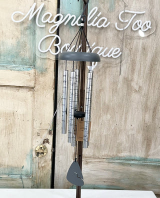 "Comfort and Light" Silver Sonnet 30" Chimes