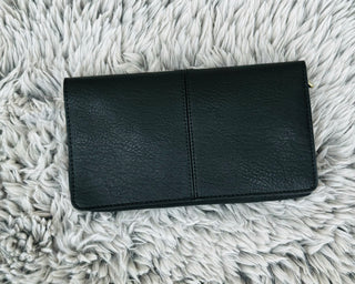 JOY SUSAN BLACK EVERLY ORGANIZER FLAP CROSSBODY