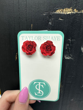 Taylor Shaye Derby "Raceday Rose" Studs in 2 patterns