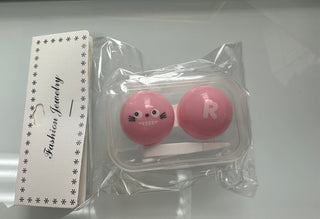 Sophia's Corner Animal Character Face Contact Lens Cases