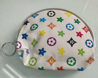 Sophia's Corner Star Flower Patterned Coin Purse / Keychain