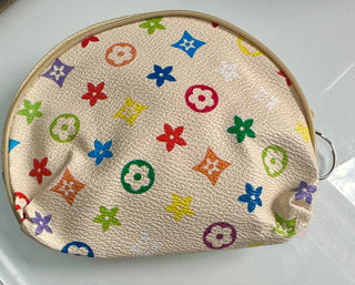 Sophia's Corner Star Flower Patterned Coin Purse / Keychain