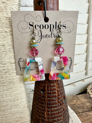 Scooples Rainbow Sorbet Earrings