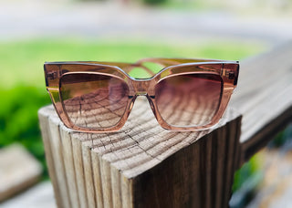 BON CHIC in Crystal Brown by Freyrs Eyewear