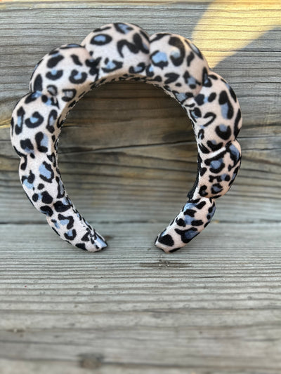 Sophia's Corner Leopard Large Spa Headbands (3 Colors)
