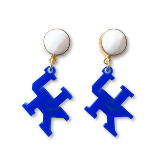 BRIANNA CANNON'S MINI KENTUCKY BLUE UK EARRINGS