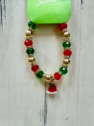 Sophia's Corner Christmas Charm Stretch Bracelets