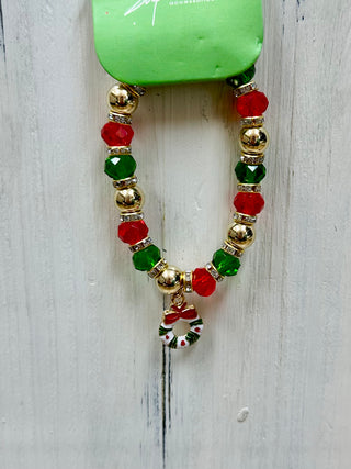 Sophia's Corner Christmas Charm Stretch Bracelets