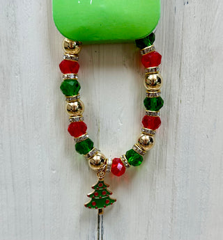Sophia's Corner Christmas Charm Stretch Bracelets