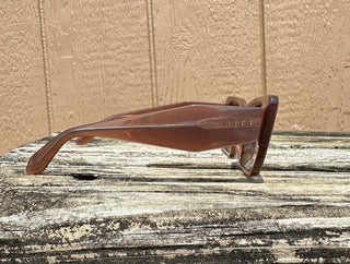 DIFF EYEWEAR AURA MACCHIATO + BROWN POLARIZED