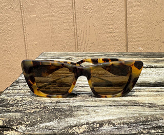 DIFF EYEWEAR AURA BROWN KOMBU + BROWN POLARIZED