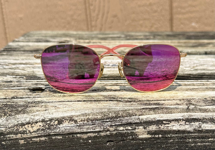 DIFF EYEWEAR AXEL GOLD + PINK RUSH MIRROR – Magnolia Too Boutique