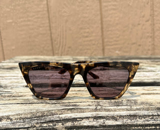DIFF EYEWEAR AVRIL - ESPRESSO TORT + GREY