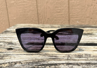 DIFF EYEWEAR GJELINA - BLACK + MIDNIGHT