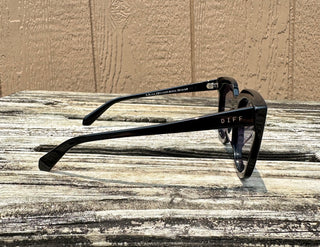 DIFF EYEWEAR GJELINA - BLACK + MIDNIGHT