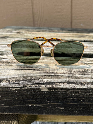 DIFF EYEWEAR AXEL GOLD + G15 POLARIZED