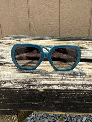 DIFF EYEWEAR NOLA DEEP SPACE + GREY GRADIENT POLARIZED