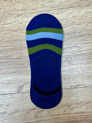 Sophia's Corner Striped No Show Socks