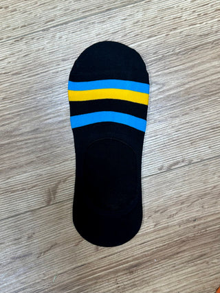 Sophia's Corner Striped No Show Socks