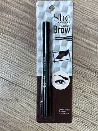 Sophia's Corner Striped Dark Brown Eyebrow Pencils
