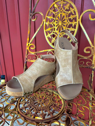 Corkys VOLTA II in Taupe Smooth