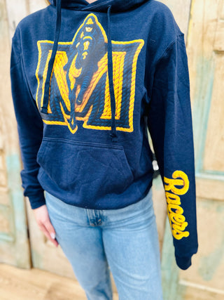 Faux Chrocheted Murray Hoodie with Sleeve